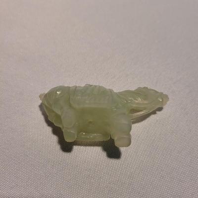 Carved Opalite, Jade, & More Animal Figurines (K-EL)