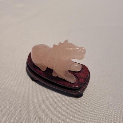 Carved Opalite, Jade, & More Animal Figurines (K-EL)