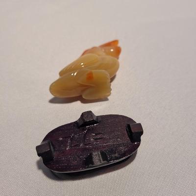 Carved Opalite, Jade, & More Animal Figurines (K-EL)