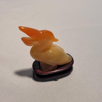 Carved Opalite, Jade, & More Animal Figurines (K-EL)