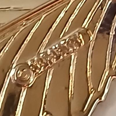 Vintage gold toned leaf themed Jewlery - Brooch pins, earrings, Money, Laurel Burch, Sarah Coventry