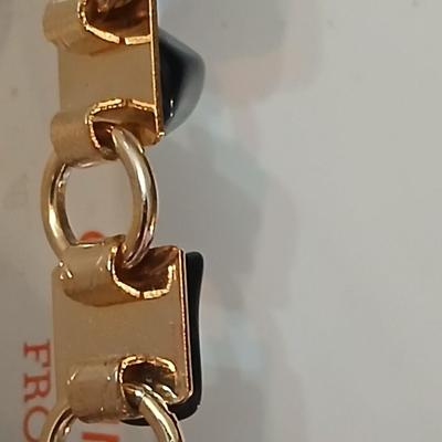 Genuine Apache tear bracelet with another stone bracelet