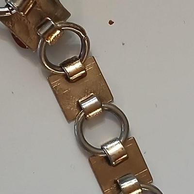 Genuine Apache tear bracelet with another stone bracelet