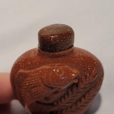 Opal and Glass Snuff Bottles (K-EL)