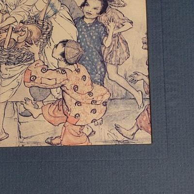 Arthur Rackham "New Lamps for Old" Wall Art Print (PB-EL)