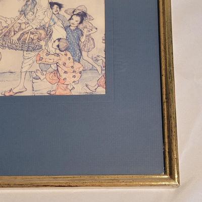 Arthur Rackham "New Lamps for Old" Wall Art Print (PB-EL)