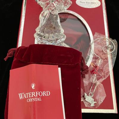 2011 ANNUAL ANGEL WATERFORD CRYSTAL ORNAMENT