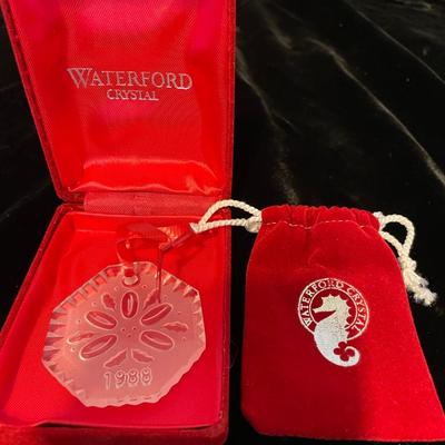 1988 WATERFORD CRYSTAL 12 DAYS OF CHRISTMAS