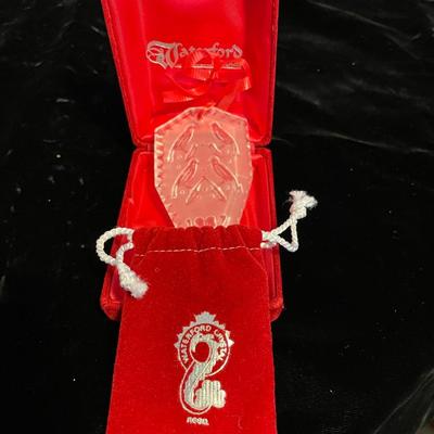 1987 WATERFORD CRYSTAL 12 DAYS OF CHRISTMAS (4 calling birds)