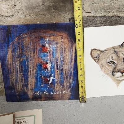 Sale Photo Thumbnail #301: Some prints, some originals, all without frames. Most are vintage.