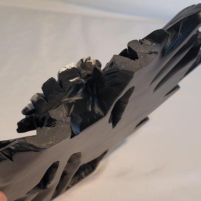 Carved Stone Chrysanthemum Statues (PB-EL)