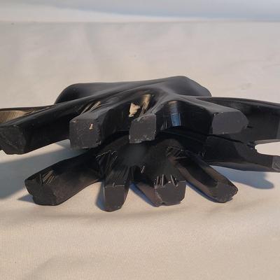 Carved Stone Chrysanthemum Statues (PB-EL)