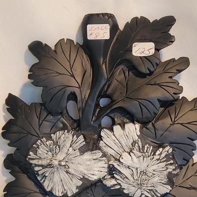 Carved Stone Chrysanthemum Statues (PB-EL)