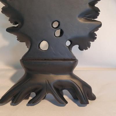 Carved Stone Chrysanthemum Statues (PB-EL)