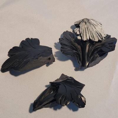 Carved Stone Chrysanthemum Statues (PB-EL)