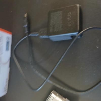 Sony Cybershot digital camera DSC-W830 with charger, case, and original packaging