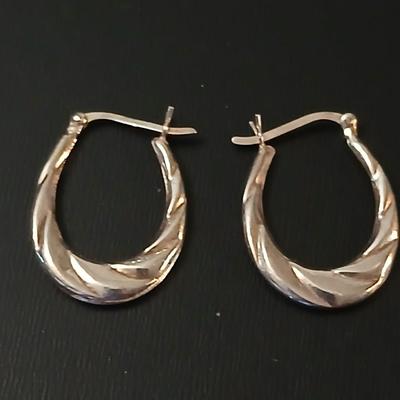Sterling silver .925 marked earrings and bracelet