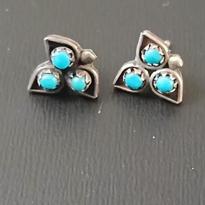 Sterling silver .925 marked earrings and bracelet