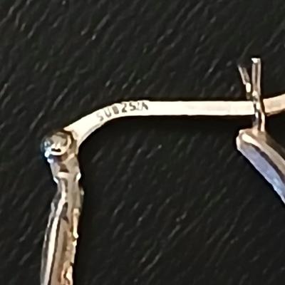 Sterling silver .925 marked earrings and bracelet
