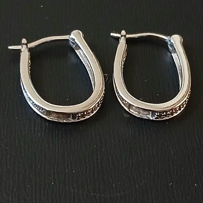 Sterling silver .925 marked earrings and bracelet