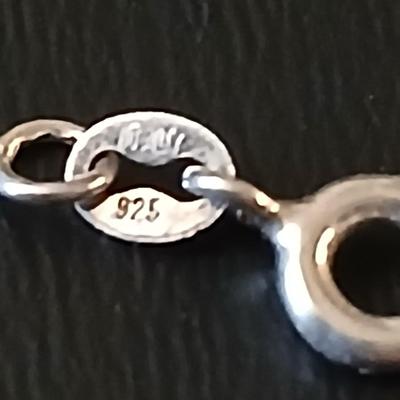 Sterling silver .925 marked earrings and bracelet
