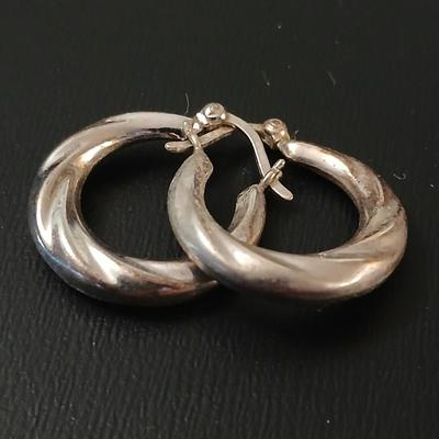 Sterling silver .925 marked earrings and bracelet