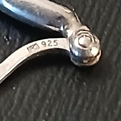 Sterling silver .925 marked earrings and bracelet
