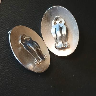Silver toned Jewelry - necklace chains - hair pins - earrings - and more