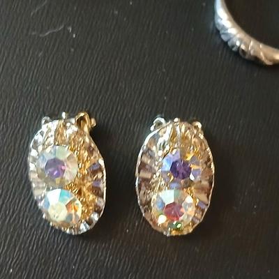 Silver toned Jewelry - necklace chains - hair pins - earrings - and more