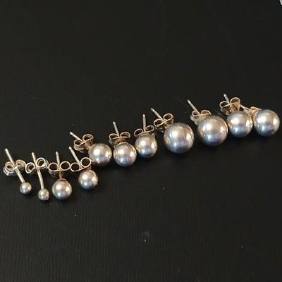 Silver toned Jewelry - necklace chains - hair pins - earrings - and more
