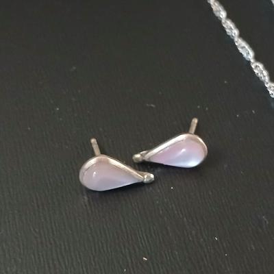 Silver toned Jewelry - necklace chains - hair pins - earrings - and more