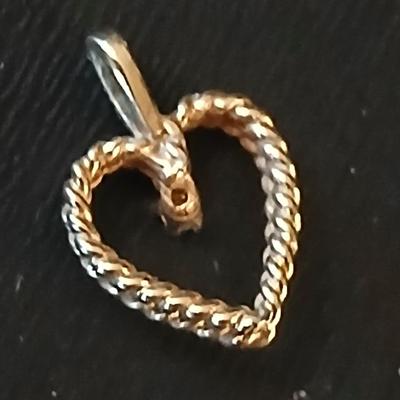 Gold toned delicate Jewelry - heart pendants - 18 KT GF necklaces - earrings - locket - Willow tree box and more