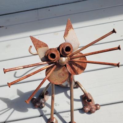 Metal Cat Outdoor Art (BD-EL)
