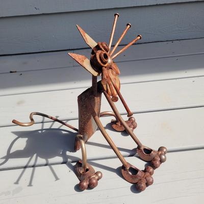 Metal Cat Outdoor Art (BD-EL)