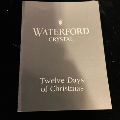 1984 WATERFORD CRYSTAL CHRISTMAS ORNAMENT