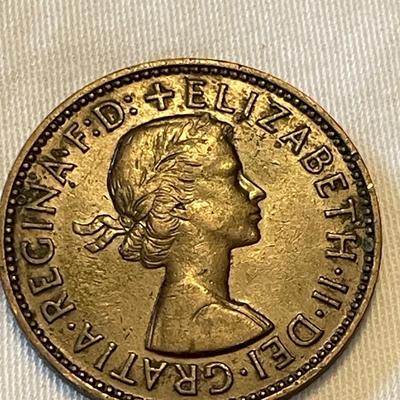 1954 HALF PENNY. 1939. HALF PENNY