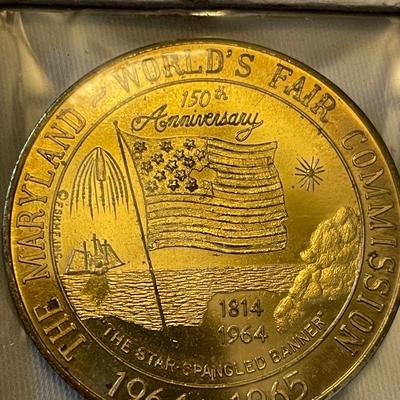 1964-1965 WORLD'S FAIR SOUVENIR HALF DOLLAR