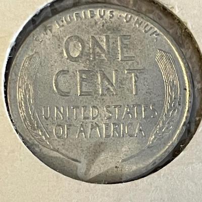 1947 LINCOLN PENNY. 1943 LINCOLN STEEL PENNY