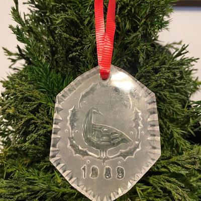 1989 WATERFORD CRYSTAL 12 DAYS OF CHRISTMAS COLLECTION