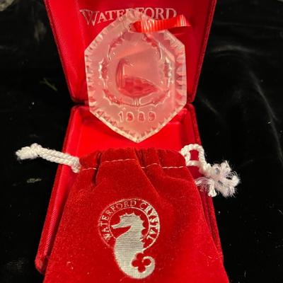 1989 WATERFORD CRYSTAL 12 DAYS OF CHRISTMAS COLLECTION
