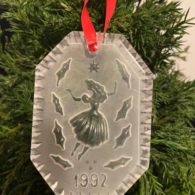 1992 WATERFORD CRYSTAL TWELVE DAYS OF CHRISTMAS COLLECTION