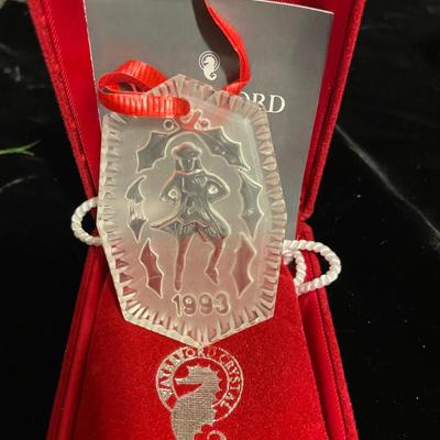 1993 WATERFORD CRYSTAL TWELVE DAYS OF CHRISTMAS ORNAMENT
