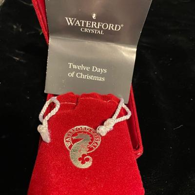 1994 WATERFORD CRYSTAL TWELVE DAYS OF CHRISTMAS COLLECTION