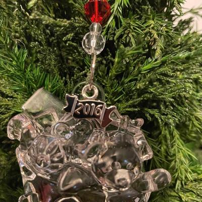 2016 WATERFORD CRYSTAL CHRISTMAS WONDERS ORNAMENT
