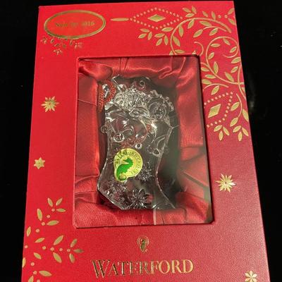 2016 WATERFORD CRYSTAL CHRISTMAS WONDERS ORNAMENT