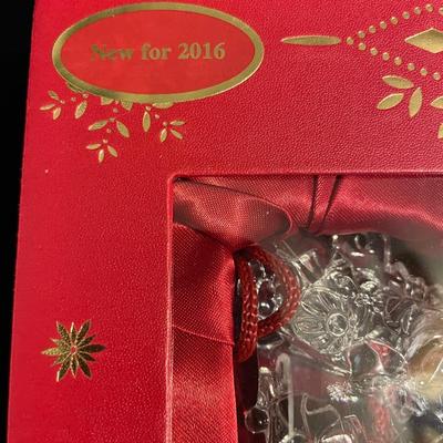 2016 WATERFORD CRYSTAL CHRISTMAS WONDERS ORNAMENT
