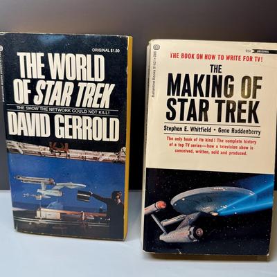 Star Trek Book Lot