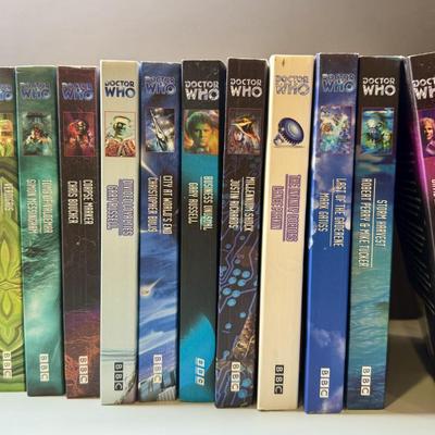 Doctor Who Lot: Past Doctor Adventures Books.