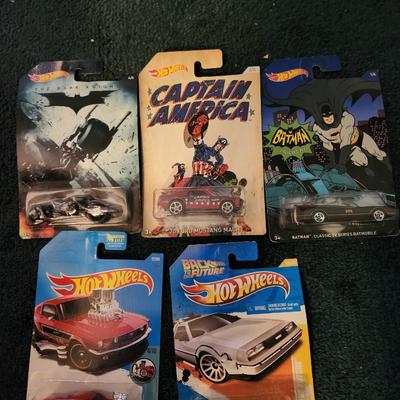 Captain America and Batman Hotwheels