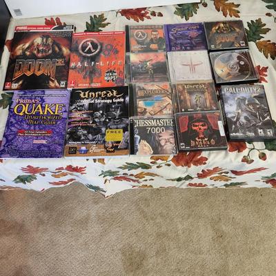 Video Games & Books Chessmaster 7000, Dioblo , Unreal, Call of Duty 2, Doom 3